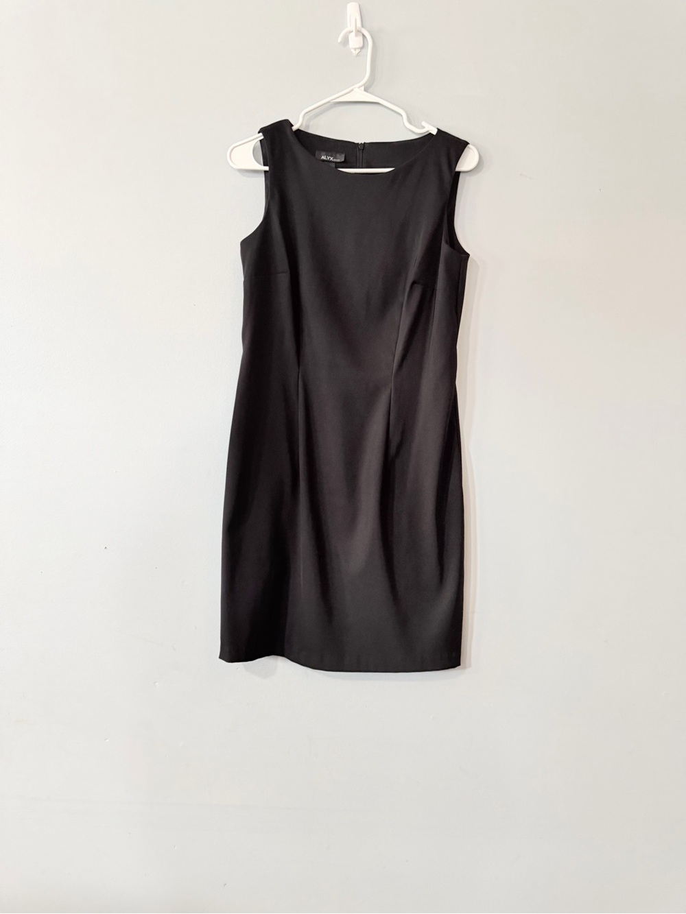 ALYX Black Sleeveless Sheath Dress Career Office Little Black Dress